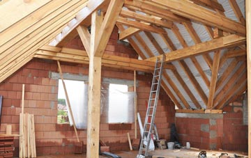 Bowd attic trusses
